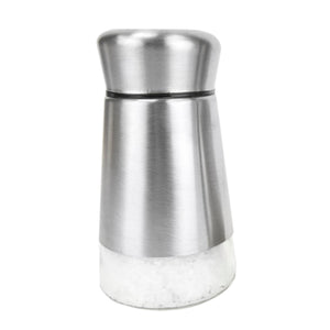 Home Basics Salt and Pepper Shakers, Silver - Multi-Color