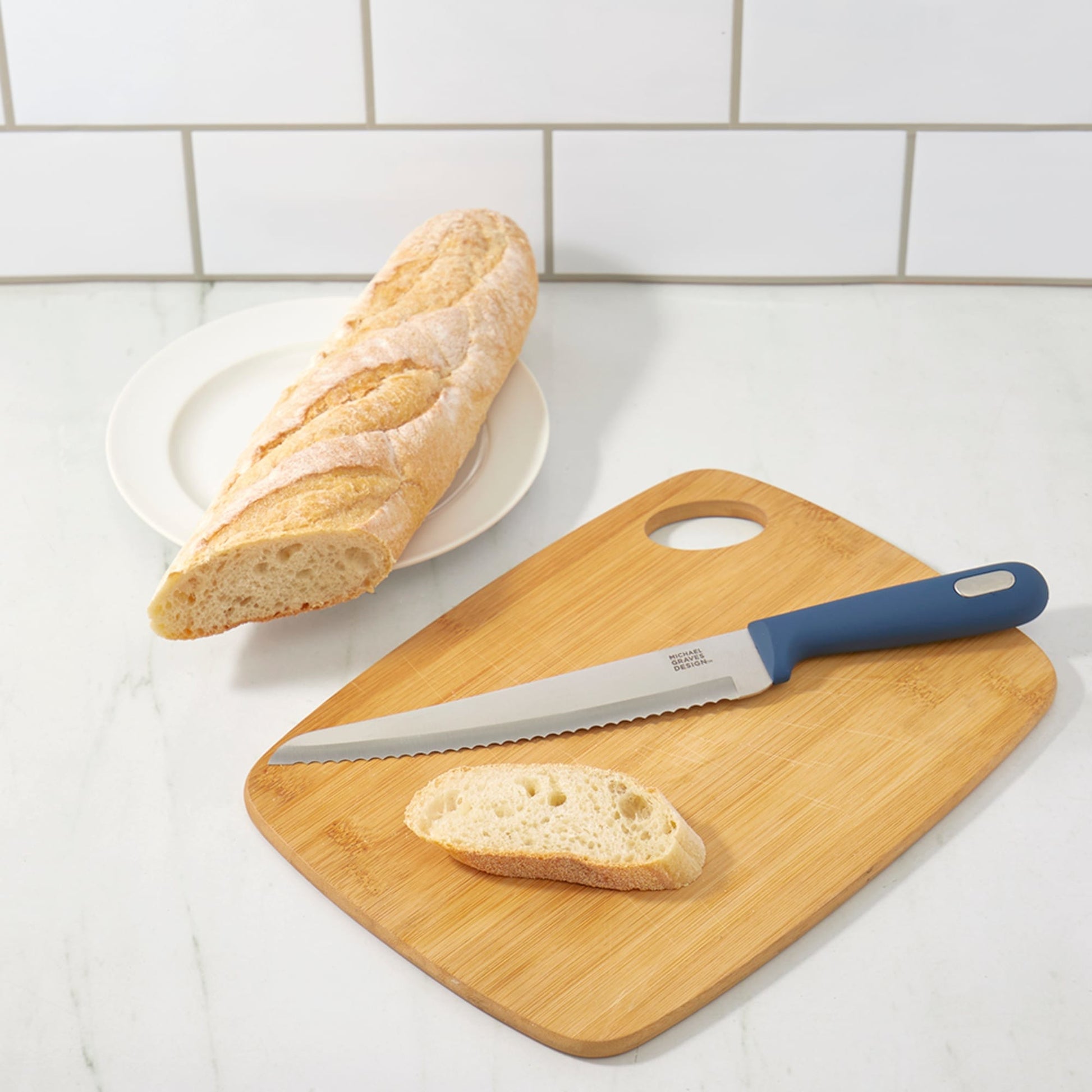 Bread Knife Stainless Steel Serrated Knife Household Bread Cutting
