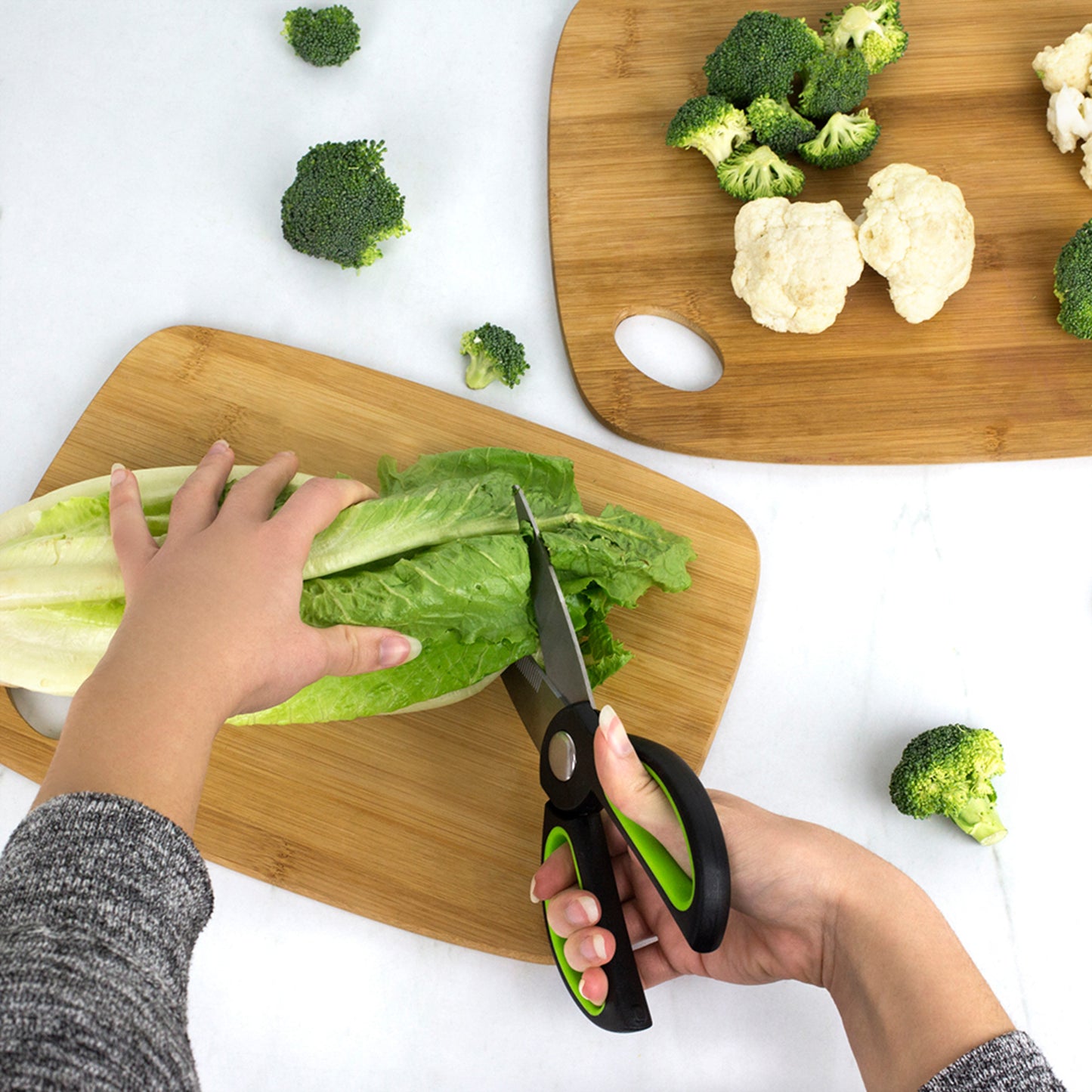 Kitchen Shears with Silicone Grip Handles