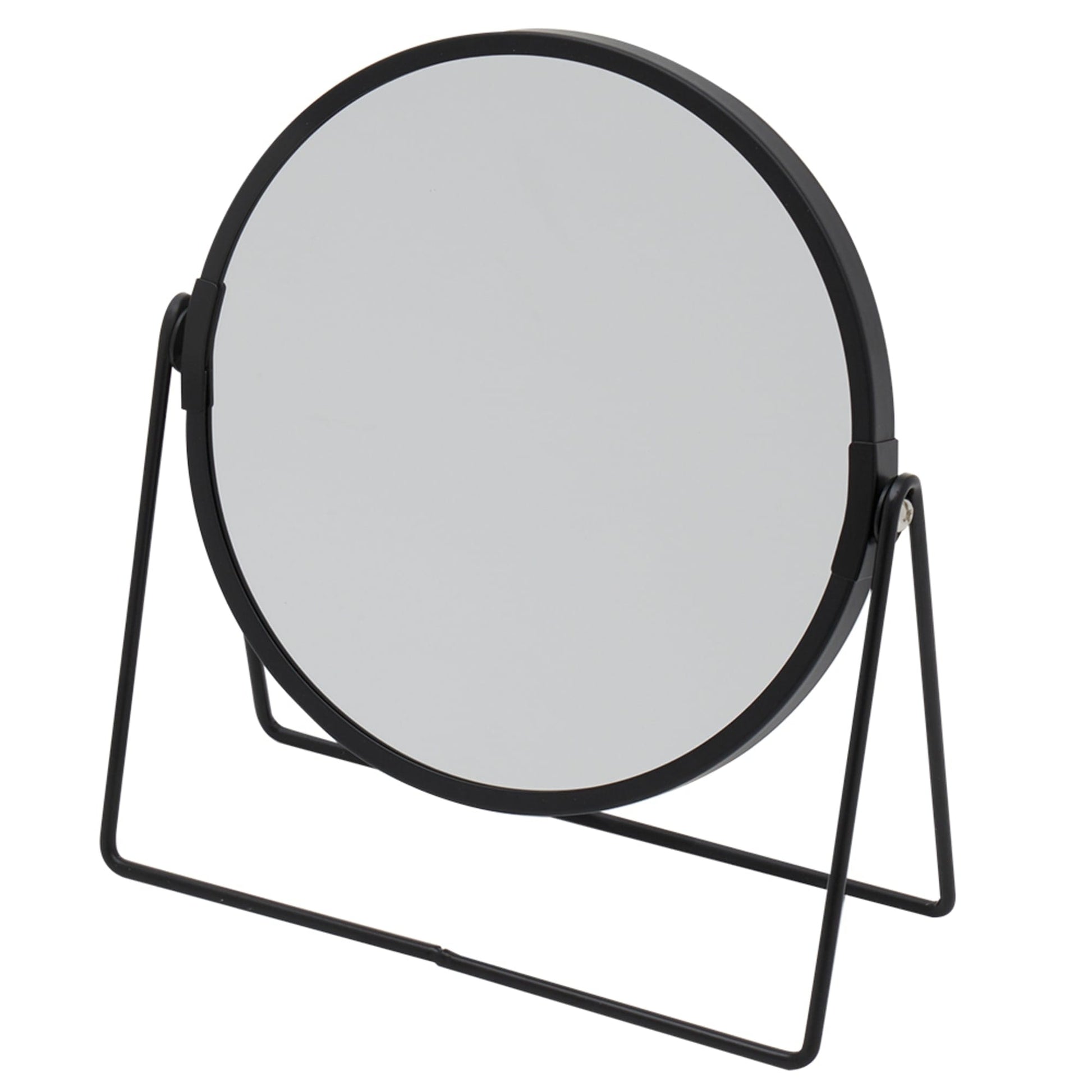 Home Basics Mini Double Sided Cosmetic Mirror, Silver