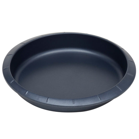 Michael Graves Design Textured Non-Stick Round Carbon Steel Pan, Indigo