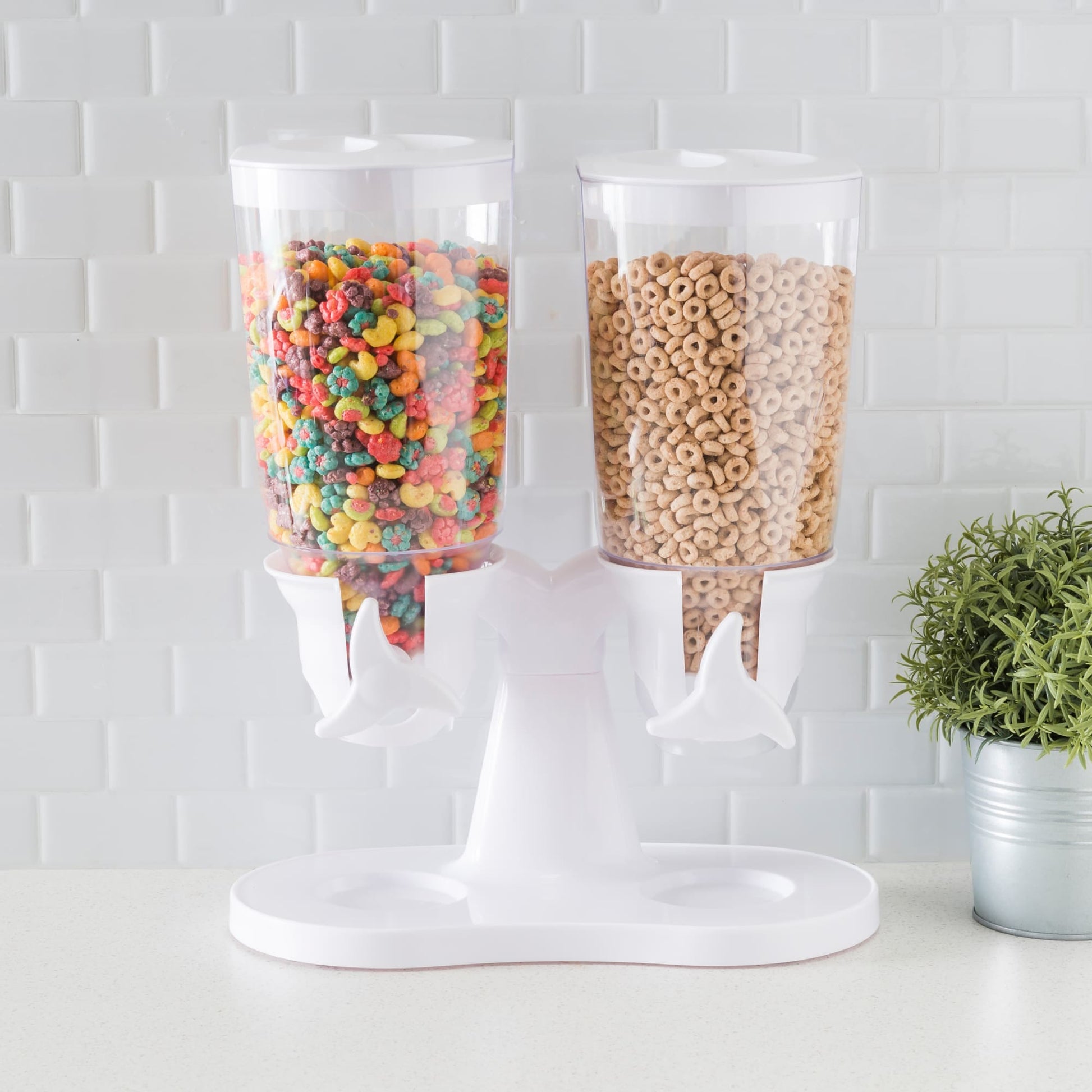 Cereal Dispensers - Double Cereal Dispenser - 7345MW117