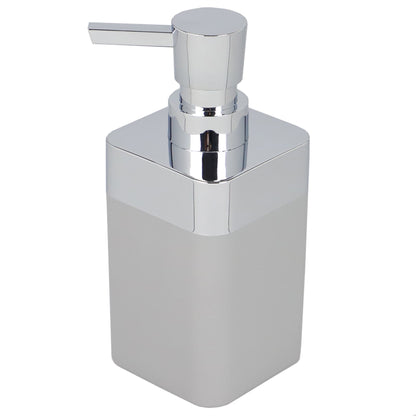 Skylar 10 oz. ABS Plastic Soap Dispenser, Grey