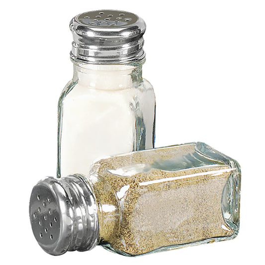 4OZ Glass Salt and Pepper Shakers Clear Mason Jar Mini Salt
