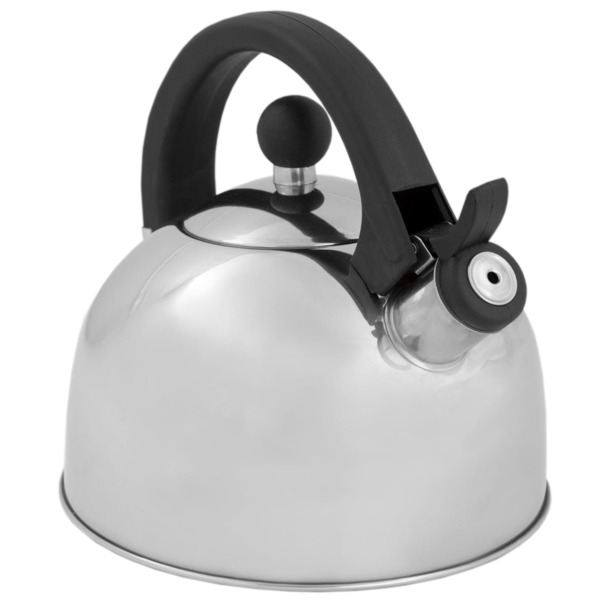 Life Smile - 3 Liter Stainless Steel Kettle   Induction  Bottom. Non-toxic nylon fix handle. Durable stainless steel, lightweight,  portable, easy to use, and safe. The bottom of the pot is