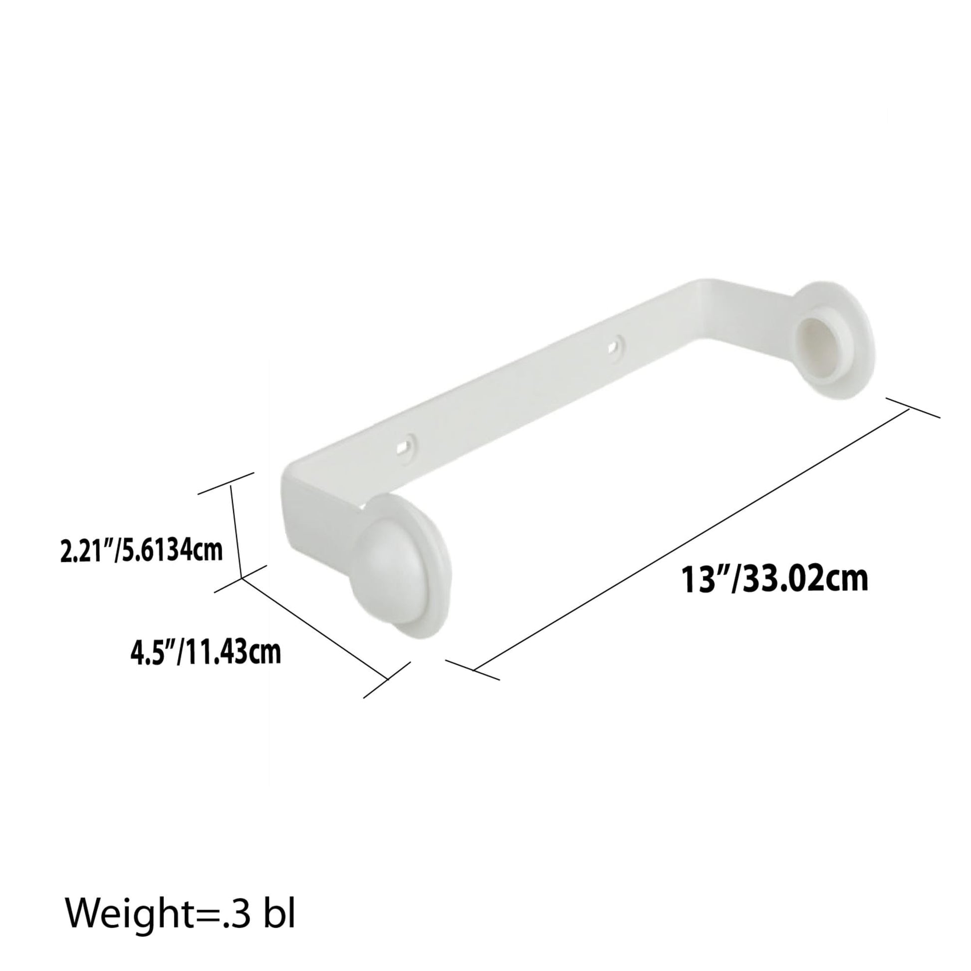 Style Selections White Plastic Wall-Mount Paper Towel Holder | 40200LPLCDU
