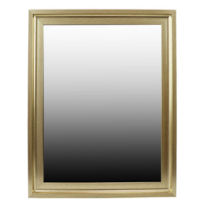 Home Basics Textured Wall Mirror, Brown - Brown