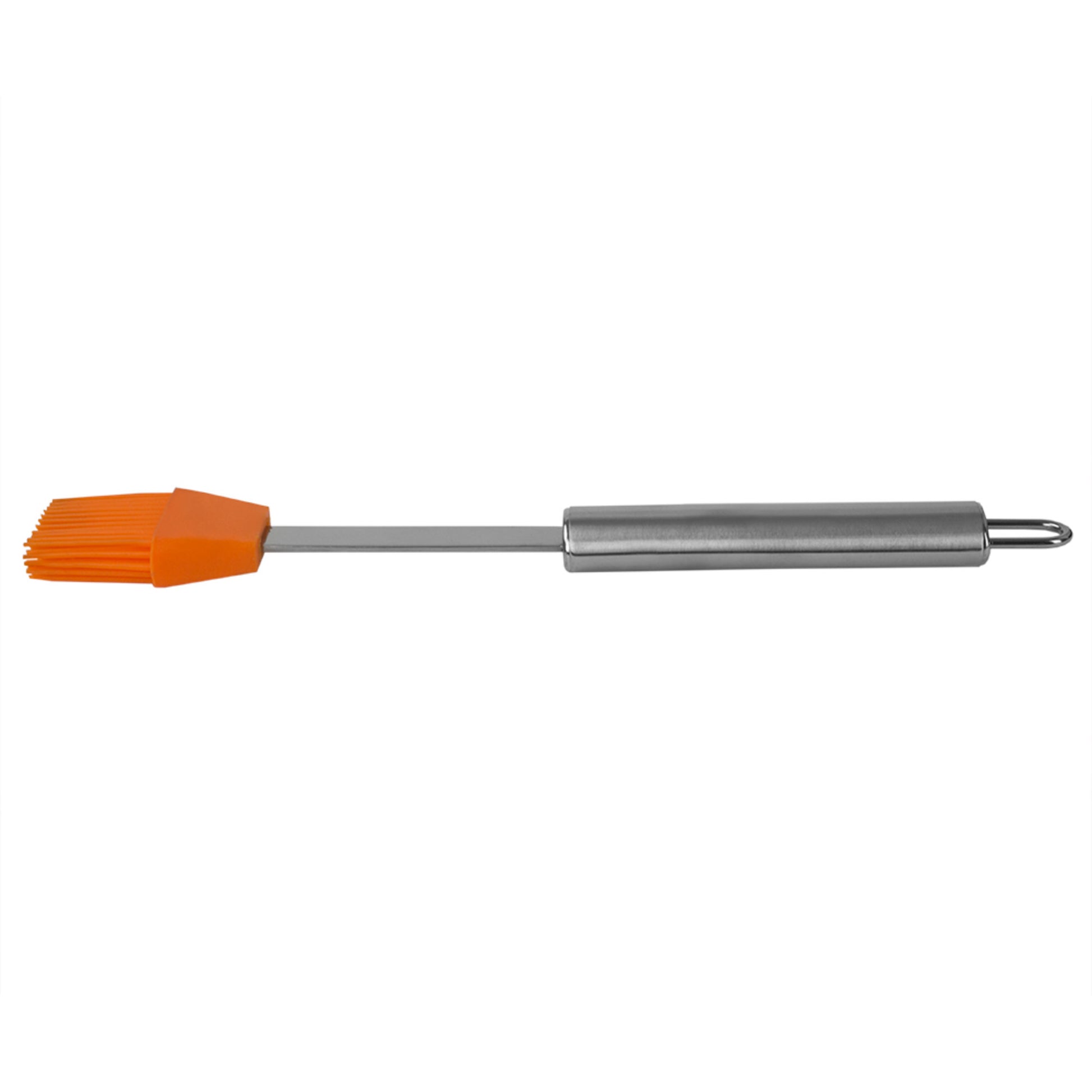 Home Basics Silicone Pastry Brush, Orange - Orange