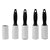 Pack of 5 Plastic Lint Rollers, Black