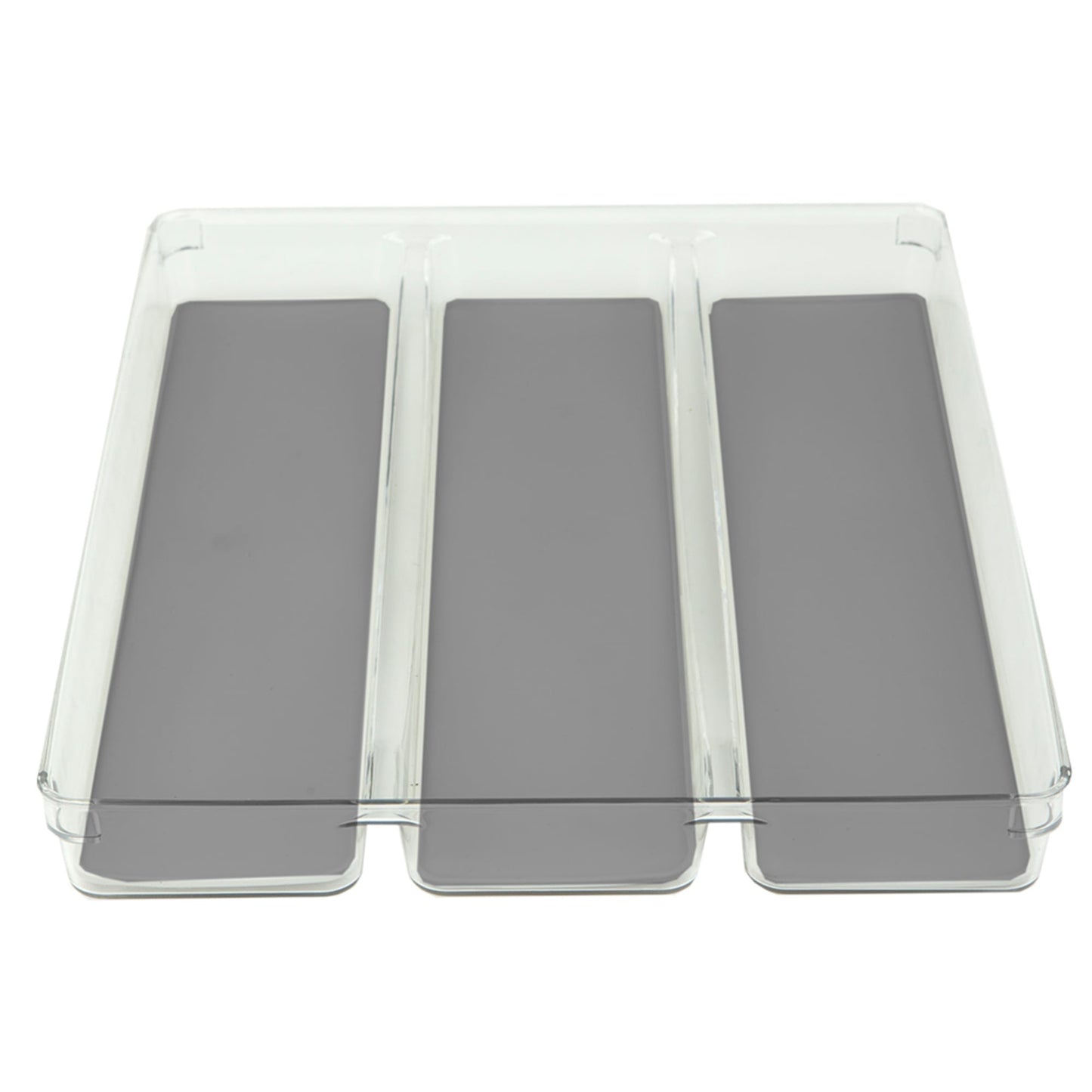12" x 15" x 2"  Plastic Drawer Organizer with Rubber Liner