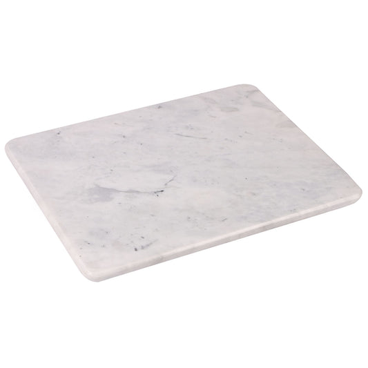 Multi-Purpose Pastry Marble Cutting Board, White