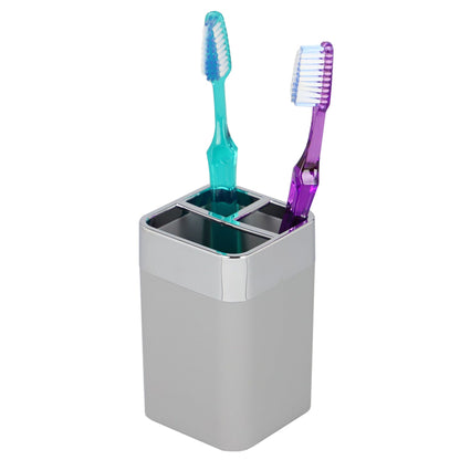 Skylar ABS Plastic Toothbrush Holder, Grey