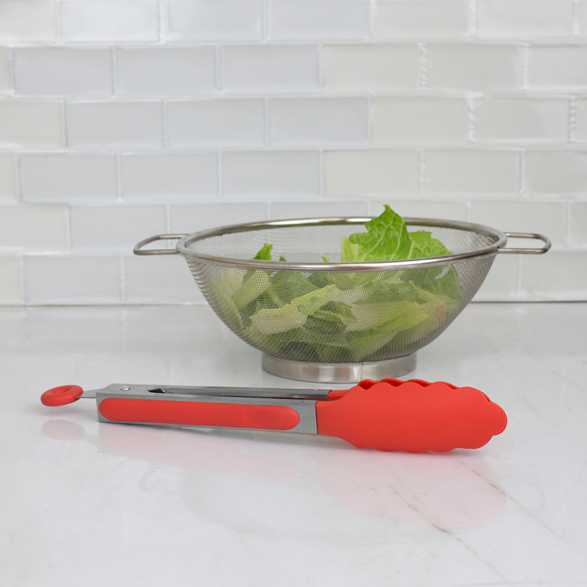 Silicone Cooking Tongs BBQ Steak Salad Serving Tongs Non stick Kitchen  Tools