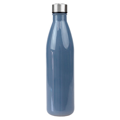 Home Basics Solid 32oz. Glass Travel Water Bottle with Twist-On