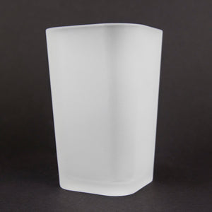 Frosted Rubberized Plastic Tumbler