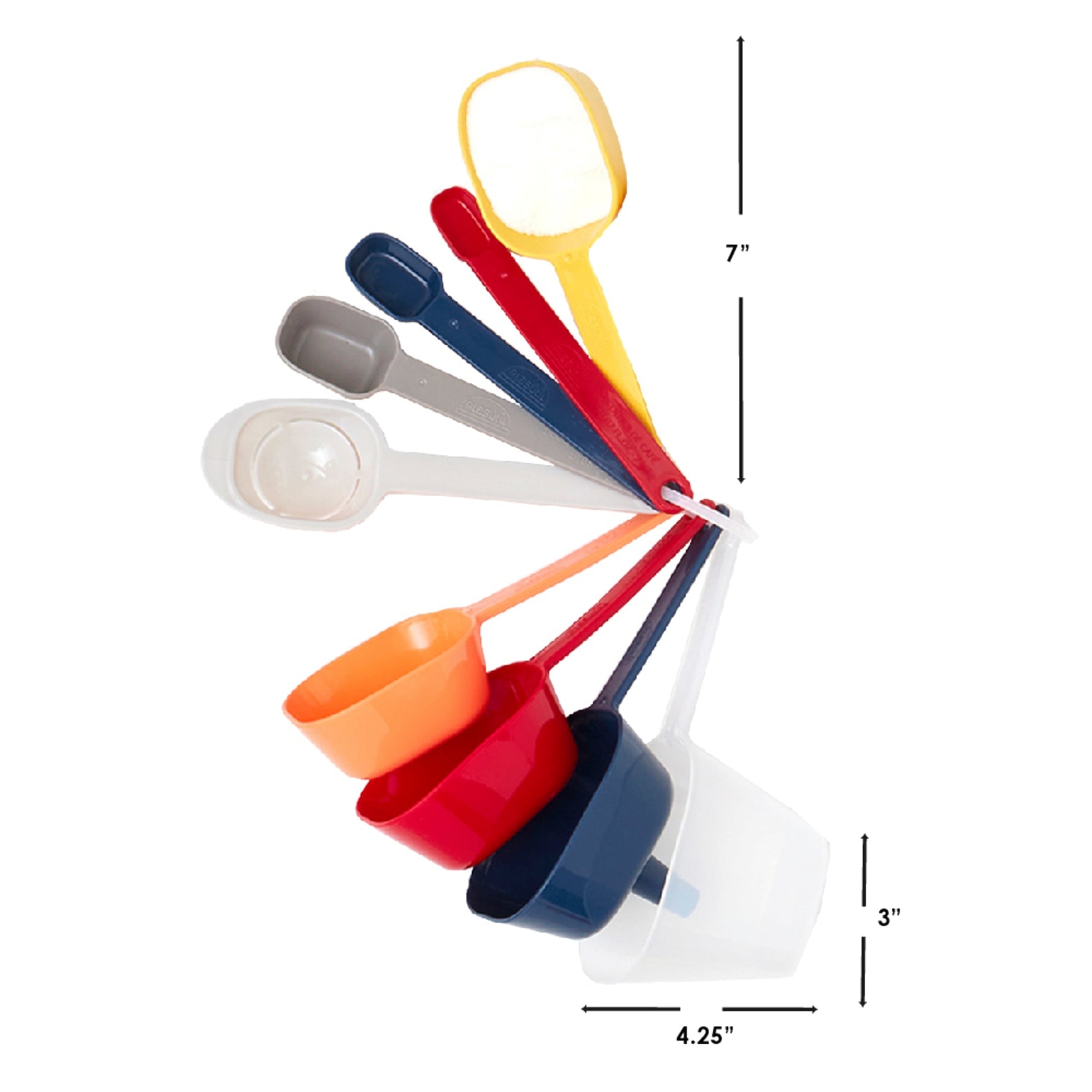 Complete Measuring Cup/Spoon Set, 9 Piece