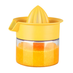 Home Basics Glass Juicer - Yellow