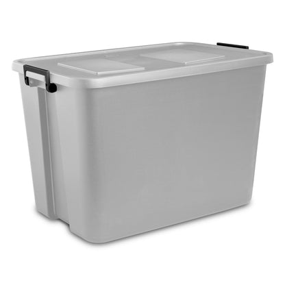 Sterilite 32 Gallon Latch Tote, Grey