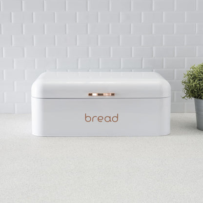 Grove Bread Box, White