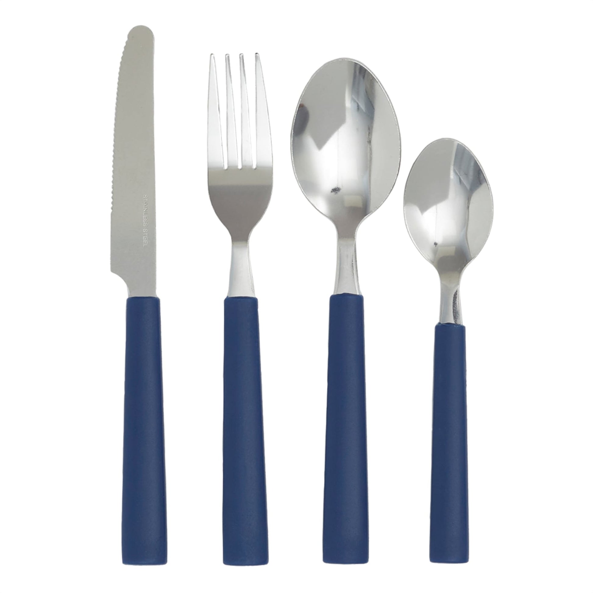 16 PC Silverware Cutlery Set Stainless Steel Utensils Flatware Kitchen Eating