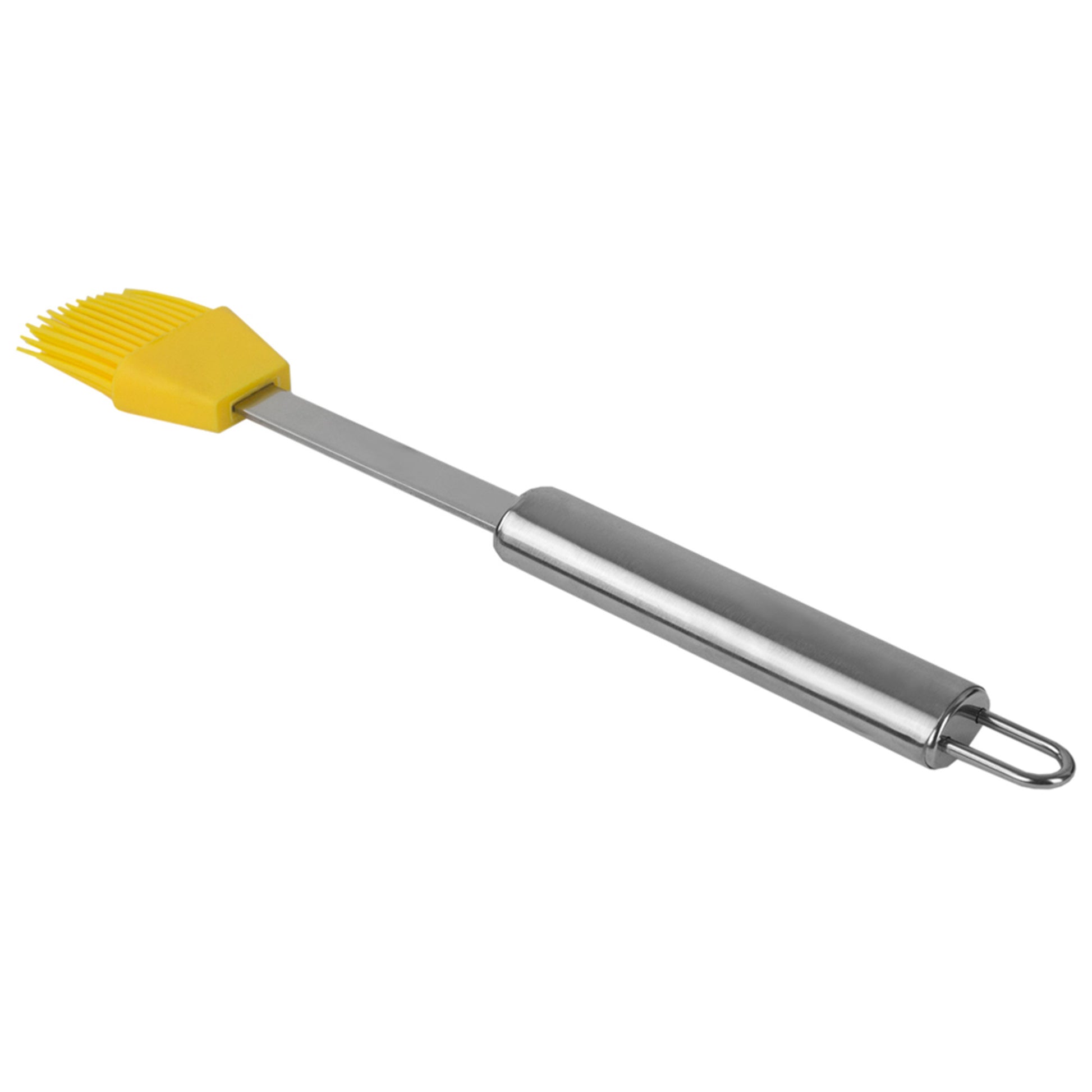 Home Basics Silicone Pastry Brush, Yellow - Yellow