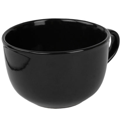 22 oz. Jumbo Ceramic Mug, Black