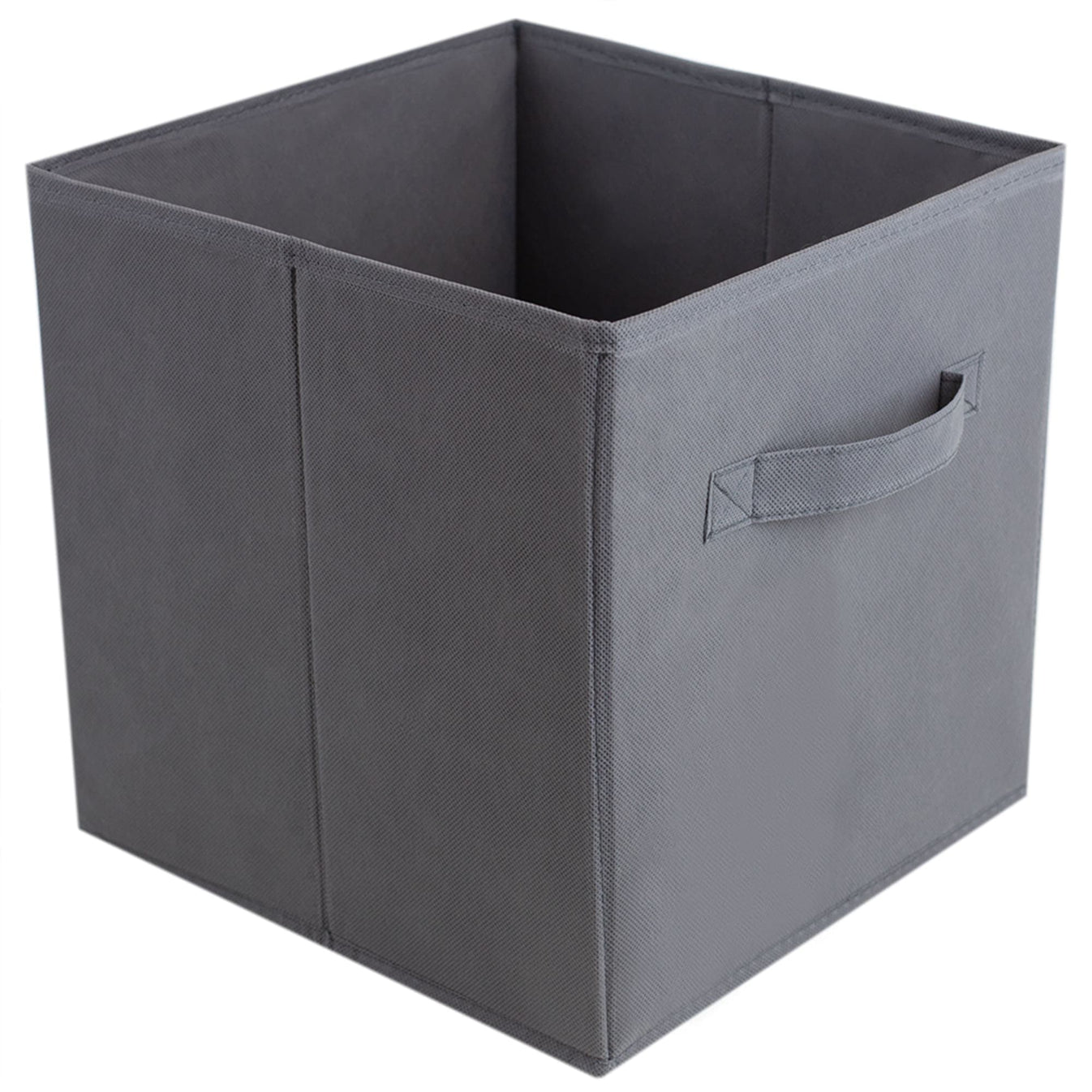Collapsible and Foldable Non-Woven Storage Cube, Charcoal | STORAGE ...
