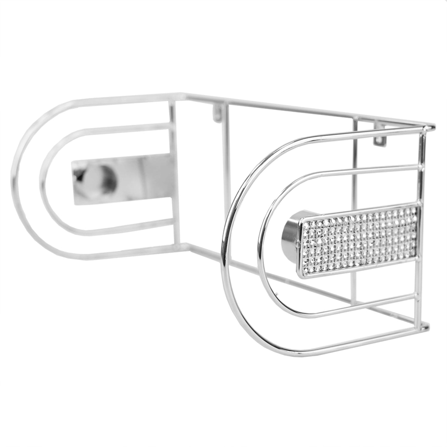Pave Wall Mounted Steel Paper Towel Holder, Chrome