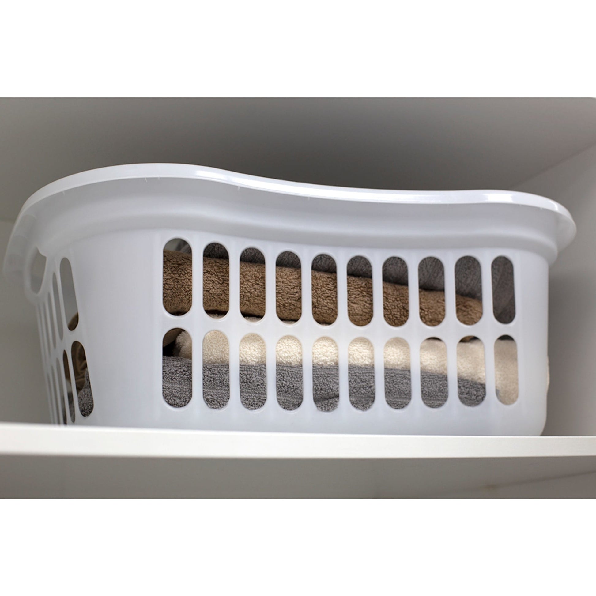 Pop & Load Collapsible Hip Contour Laundry Basket 