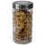 Chex Collection 52 oz. Large  Glass Canister with Stainless Steel Lid