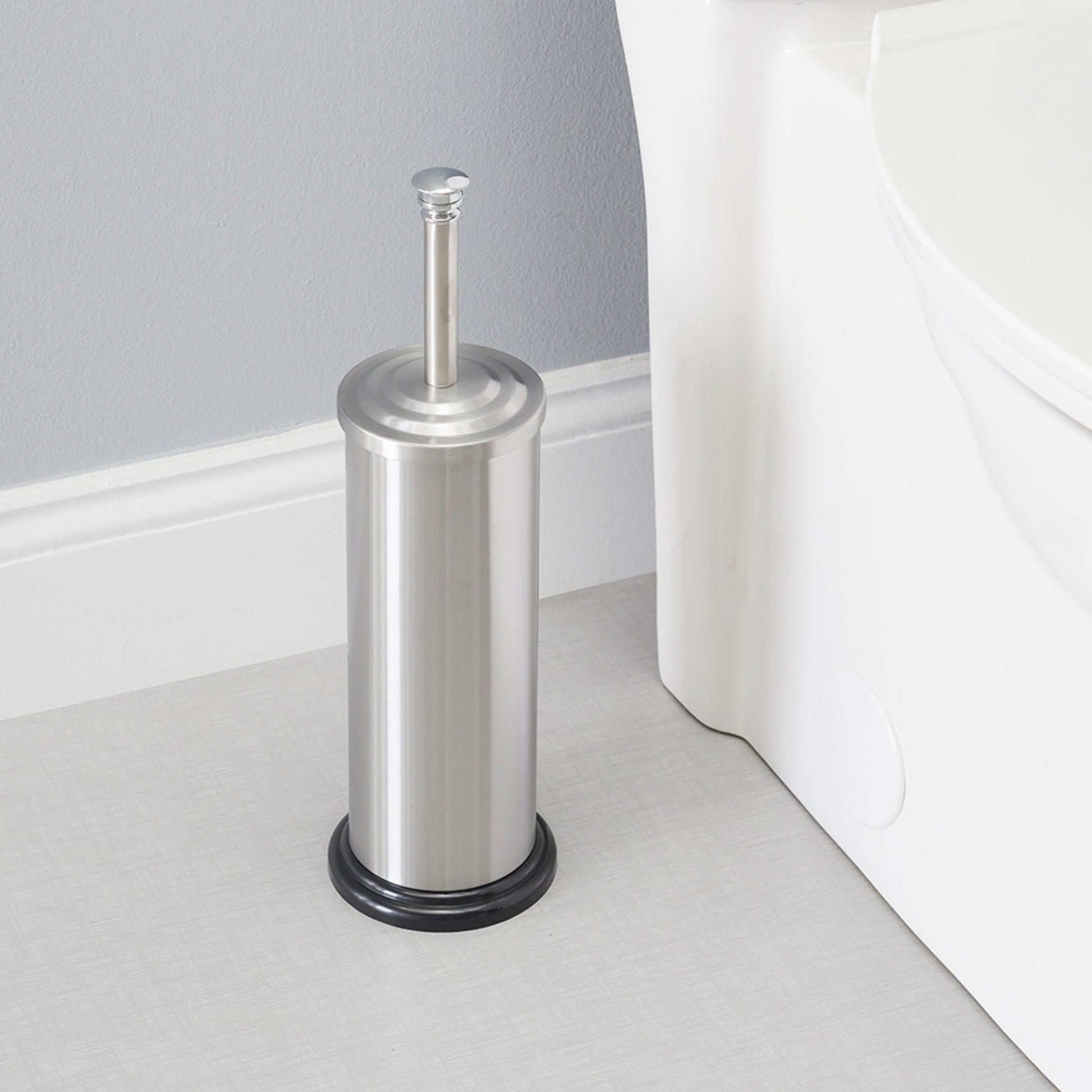 Home Basics TB10351 Toilet Brush Tapered Stainless Steel