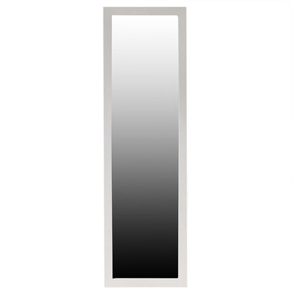 Easel Back Full Length Mirror with MDF Frame, White