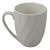 Embossed Circle 11.5 Oz Ceramic Mug, White