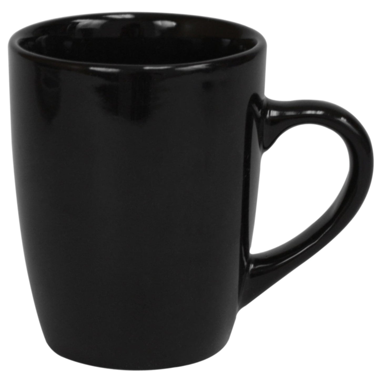 13 oz Ceramic Mug, Black