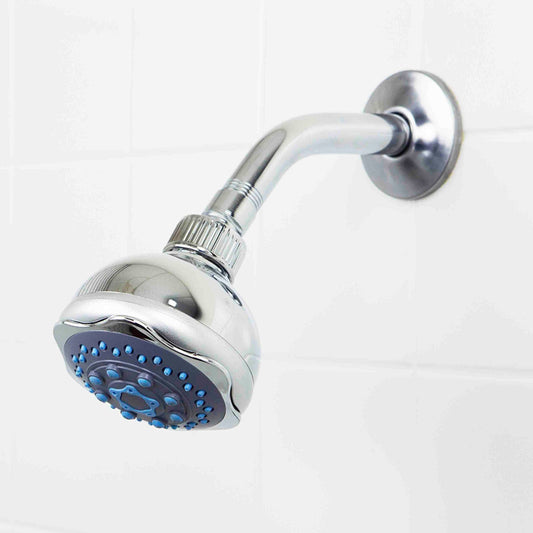 5 Function Chrome Fixed Shower Head