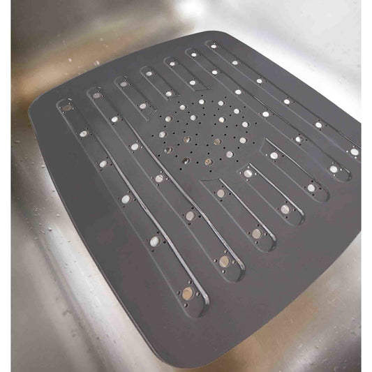 PVC Sink Mat, Grey