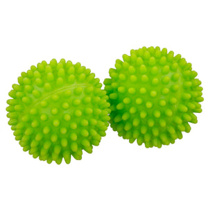 Home Basics Brights Collection Dryer Balls, (Pack of 2), Green - Green