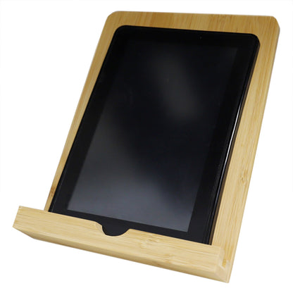 Bamboo Tablet Cookbook Stand, Natural