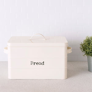 Tin Bread Box, Ivory