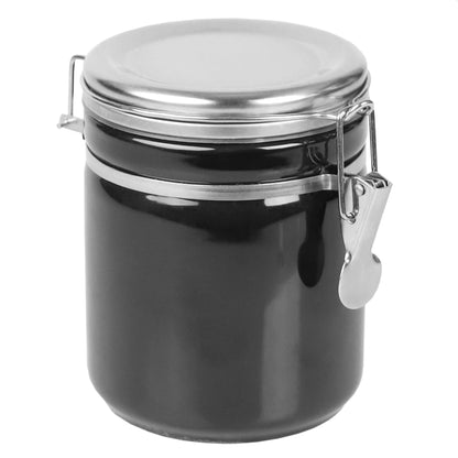 33 oz. Canister with Stainless Steel Top, Black